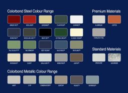 ibs.com.au :: bluescope steel colorbond colour chart