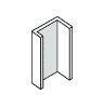 linea aluminium universal window adapter