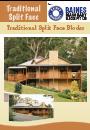 traditional split-face concrete blocks coloured