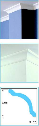 gyprock classic cove cornice