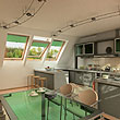 fakro skylights in the kitchen