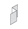 linea pvc box corner z flashing