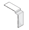 stria aluminium internal corner